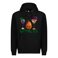 Black drink up withces halloween Premium Hoodie - RanaPortraitStore