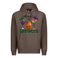 Coffee drink up withces halloween Premium Hoodie - RanaPortraitStore