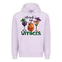 Lilac drink up withces halloween Premium Hoodie - RanaPortraitStore