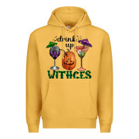 Mustard drink up withces halloween Premium Hoodie - RanaPortraitStore