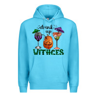 Ocean Blue drink up withces halloween Premium Hoodie - RanaPortraitStore