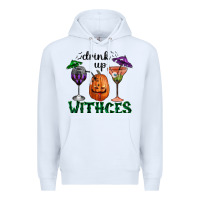 White drink up withces halloween Premium Hoodie - RanaPortraitStore