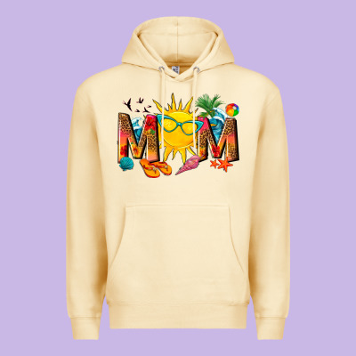 Summer Mom Premium Hoodie Designed By Texasbilliewilder
