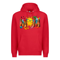 Red summer mom Premium Hoodie - texasbilliewilder