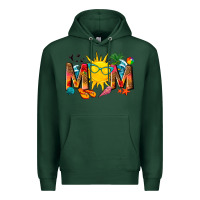 Sports Green summer mom Premium Hoodie - texasbilliewilder