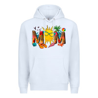 White summer mom Premium Hoodie - texasbilliewilder