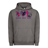 Pigment Tornado peace love race Urban Hoodie - texasbilliewilder