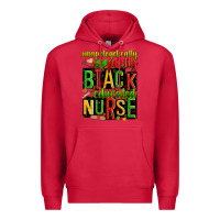 Cardinal unapologetically pretty black and educated nurse Premium Hoodie - Zillion Design Studio
