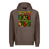 Coffee unapologetically pretty black and educated nurse Premium Hoodie - Zillion Design Studio