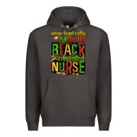 Smoke unapologetically pretty black and educated nurse Premium Hoodie - Zillion Design Studio