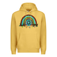 Antique Gold gemstone christmas rainbow Premium Hoodie - RanaPortraitStore