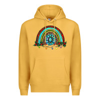 Mustard gemstone christmas rainbow Premium Hoodie - RanaPortraitStore