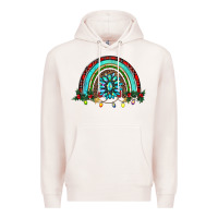 Gemstone Christmas Rainbow Premium Hoodie | Teevron
