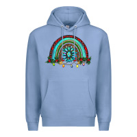 Colony Blue gemstone christmas rainbow Premium Hoodie - RanaPortraitStore