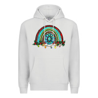 Dove Grey gemstone christmas rainbow Premium Hoodie - RanaPortraitStore