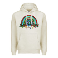 Oatmeal Heather gemstone christmas rainbow Premium Hoodie - RanaPortraitStore