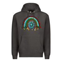 Smoke gemstone christmas rainbow Premium Hoodie - RanaPortraitStore