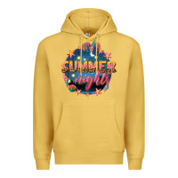 Antique Gold summer nights Premium Hoodie - texasbilliewilder
