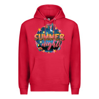Cardinal summer nights Premium Hoodie - texasbilliewilder