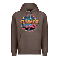 Coffee summer nights Premium Hoodie - texasbilliewilder