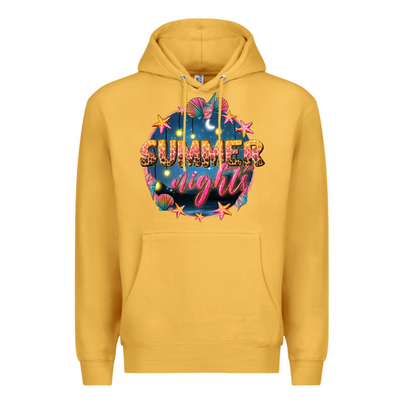 Summer Nights Premium Hoodie by texasbilliewilder | Teevron