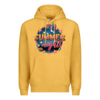 Mustard summer nights Premium Hoodie - texasbilliewilder
