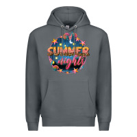 Rock summer nights Premium Hoodie - texasbilliewilder