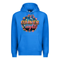 True Royal summer nights Premium Hoodie - texasbilliewilder