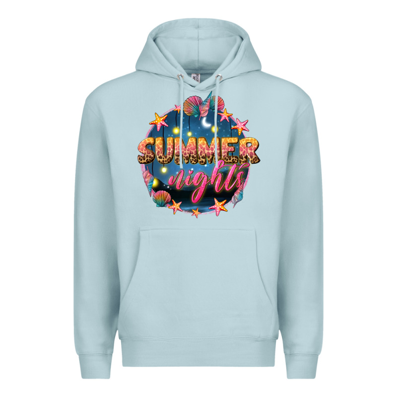 Summer Nights Premium Hoodie by texasbilliewilder | Teevron