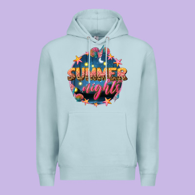 Summer Nights Premium Hoodie Designed By Texasbilliewilder