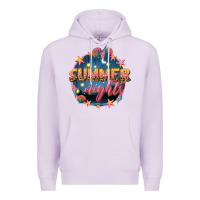 Lilac summer nights Premium Hoodie - texasbilliewilder