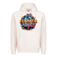 Pale Pink summer nights Premium Hoodie - texasbilliewilder