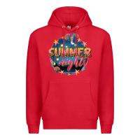 Red summer nights Premium Hoodie - texasbilliewilder