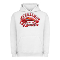 Pigment Lunar Rock feeling loved valentine's day Urban Hoodie - RanaPortraitStore