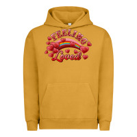 Pigment Peanut Butter feeling loved valentine's day Urban Hoodie - RanaPortraitStore
