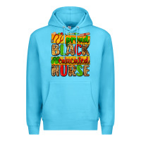 Ocean Blue proud black educated nurse Premium Hoodie - Zillion Design Studio