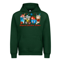 Forest Green physical education teacher coffee cups Urban Hoodie - texasbilliewilder