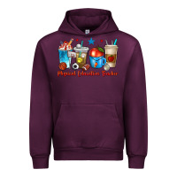 Mauve Wine physical education teacher coffee cups Urban Hoodie - texasbilliewilder