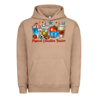 Pigment Burro physical education teacher coffee cups Urban Hoodie - texasbilliewilder