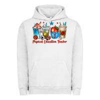 Pigment Lunar Rock physical education teacher coffee cups Urban Hoodie - texasbilliewilder