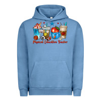 Pigment Pebble Blue physical education teacher coffee cups Urban Hoodie - texasbilliewilder