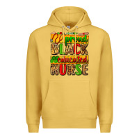 Antique Gold proud black educated nurse Premium Hoodie - Zillion Design Studio