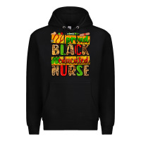 Black proud black educated nurse Premium Hoodie - Zillion Design Studio