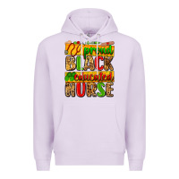 Lilac proud black educated nurse Premium Hoodie - Zillion Design Studio