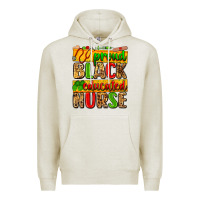 Oatmeal Heather proud black educated nurse Premium Hoodie - Zillion Design Studio