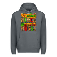 Rock proud black educated nurse Premium Hoodie - Zillion Design Studio