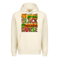 Sandshell proud black educated nurse Premium Hoodie - Zillion Design Studio