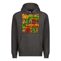 Smoke proud black educated nurse Premium Hoodie - Zillion Design Studio