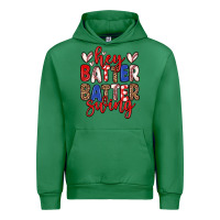 Emerald hey batter batter swing Urban Hoodie - Zillion Design Studio