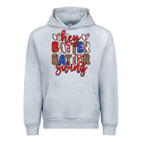 Heather Grey hey batter batter swing Urban Hoodie - Zillion Design Studio